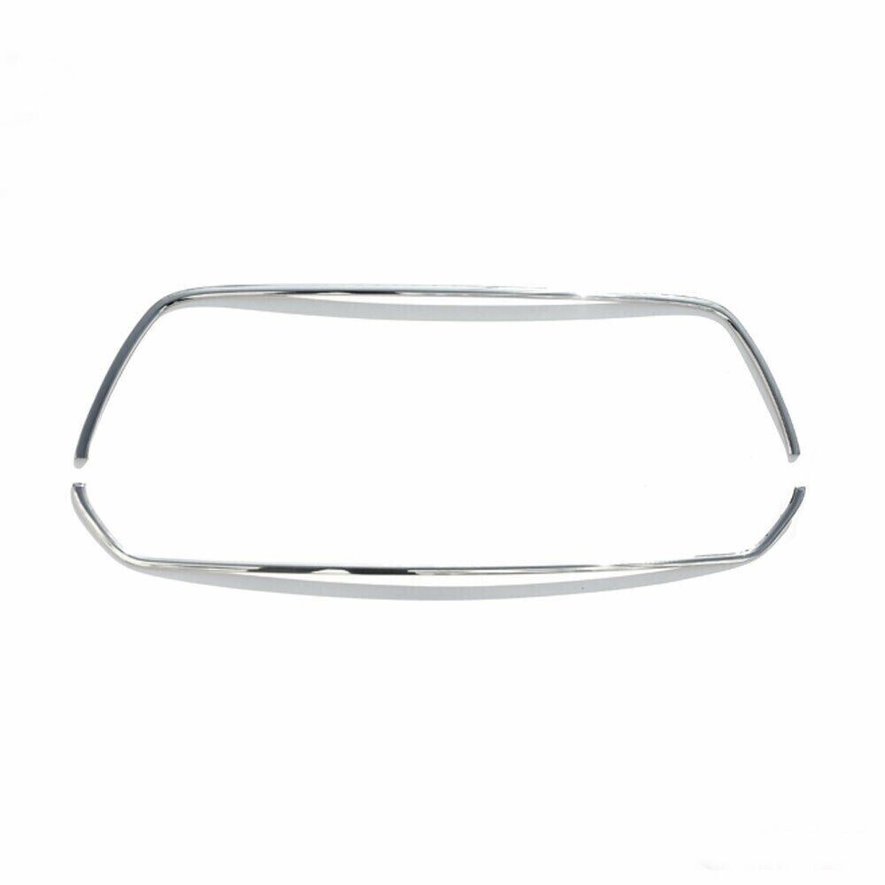 Chrome Front Grill Frame 2 Pcs S. Steel For Ford Transit Van MK8 2014-2018