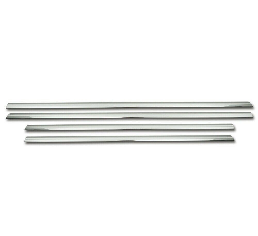 Chrome Windows Frame Trim Cover 4pcs STEEL For Ford Mondeo MK4 Saloon 2007-2014