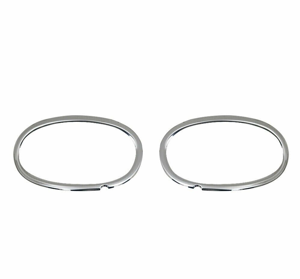 Chrome Fog Lamp Rim Cover 2Pcs S.Steel Fits Mercedes Sprinter W906 2014-2017