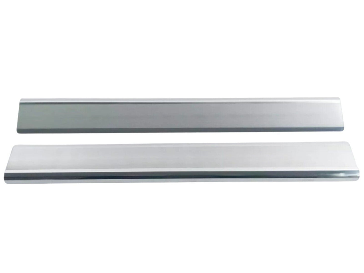 Chrome Door Sill Cover 2Door Stainless STEEL For Ford Transit MK8 2014-2024