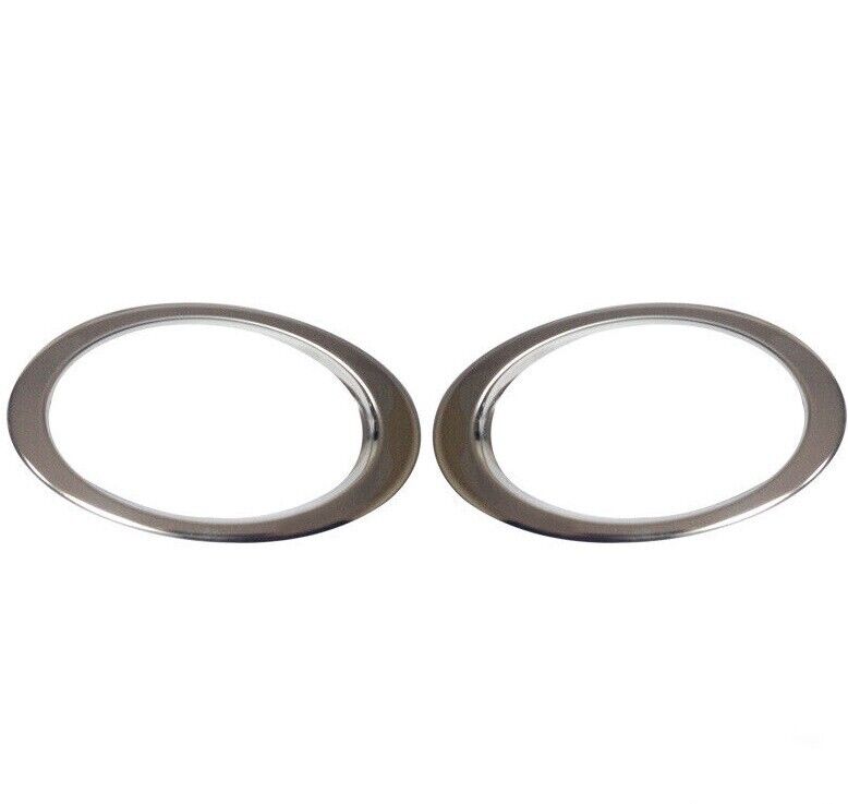 Chrome Fog Light Frame 2Pcs For VW T5.1 TRANSPORTER CARAVELLE MULTIVAN 2O10-2014