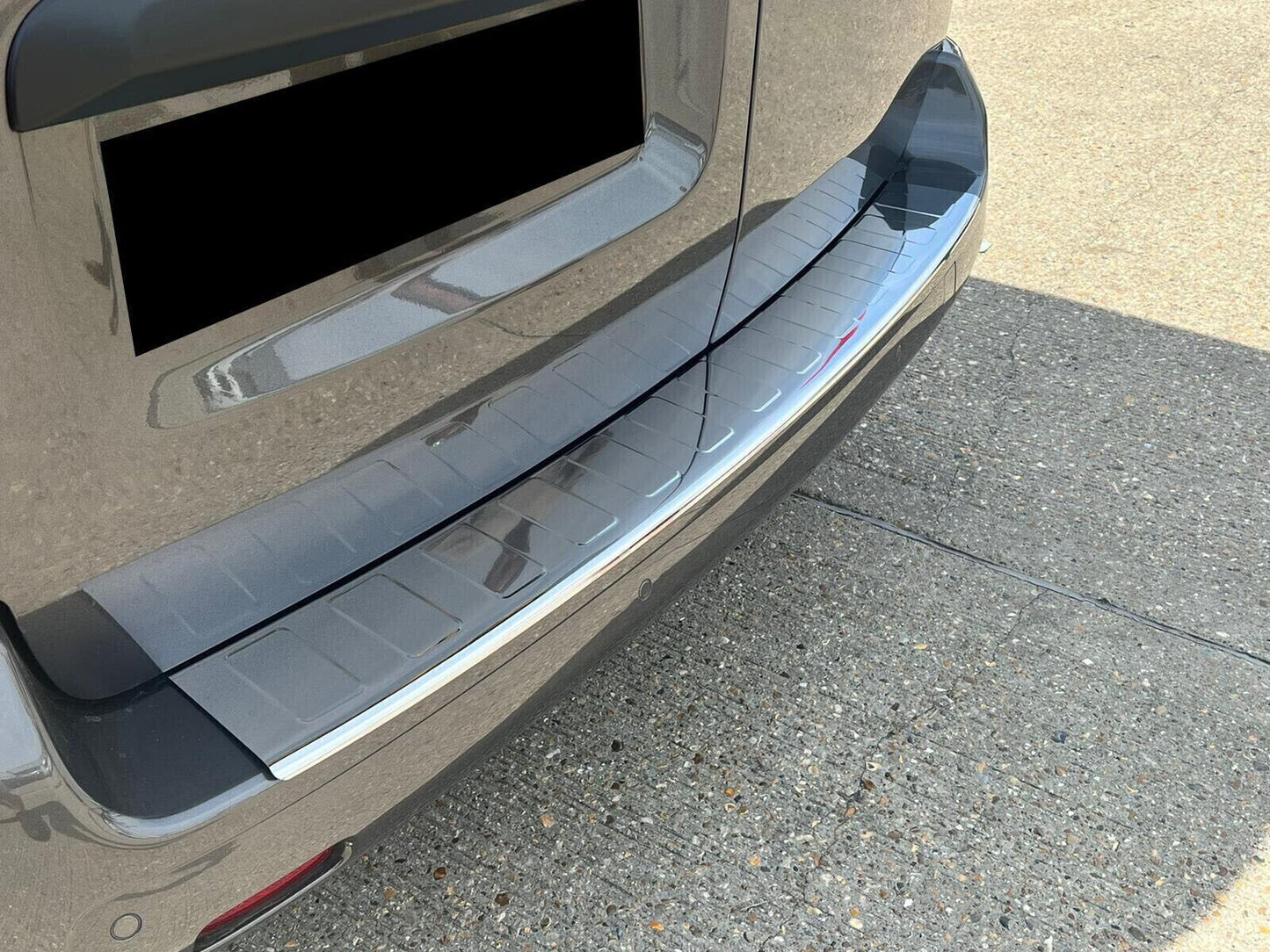 Chrome Rear Bumper Stainless Steel For PEUGEOT EXPERT/TRAVELLER 2016-2023