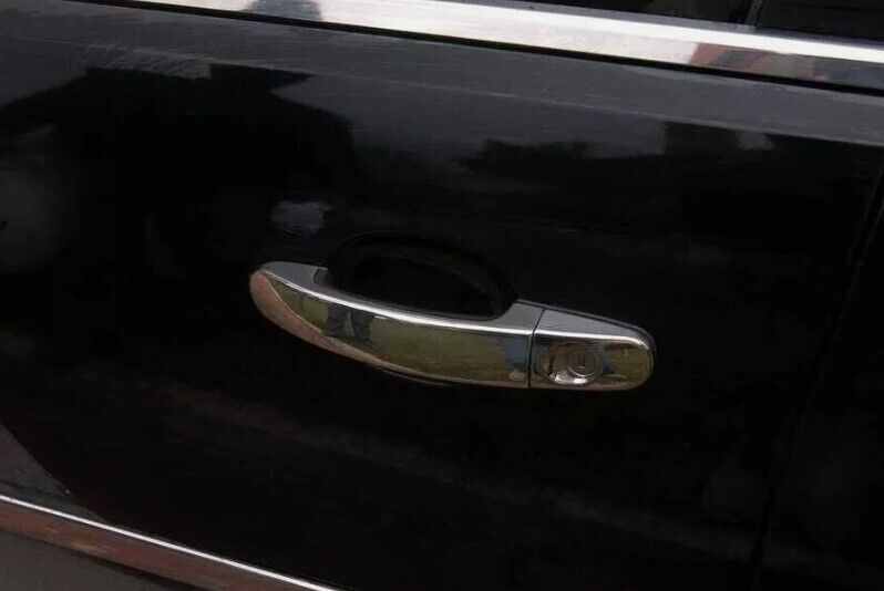 Chrome Door Handle Cover 4 Door S. Steel FITS Ford Focus II, III, C-Max, Kuga