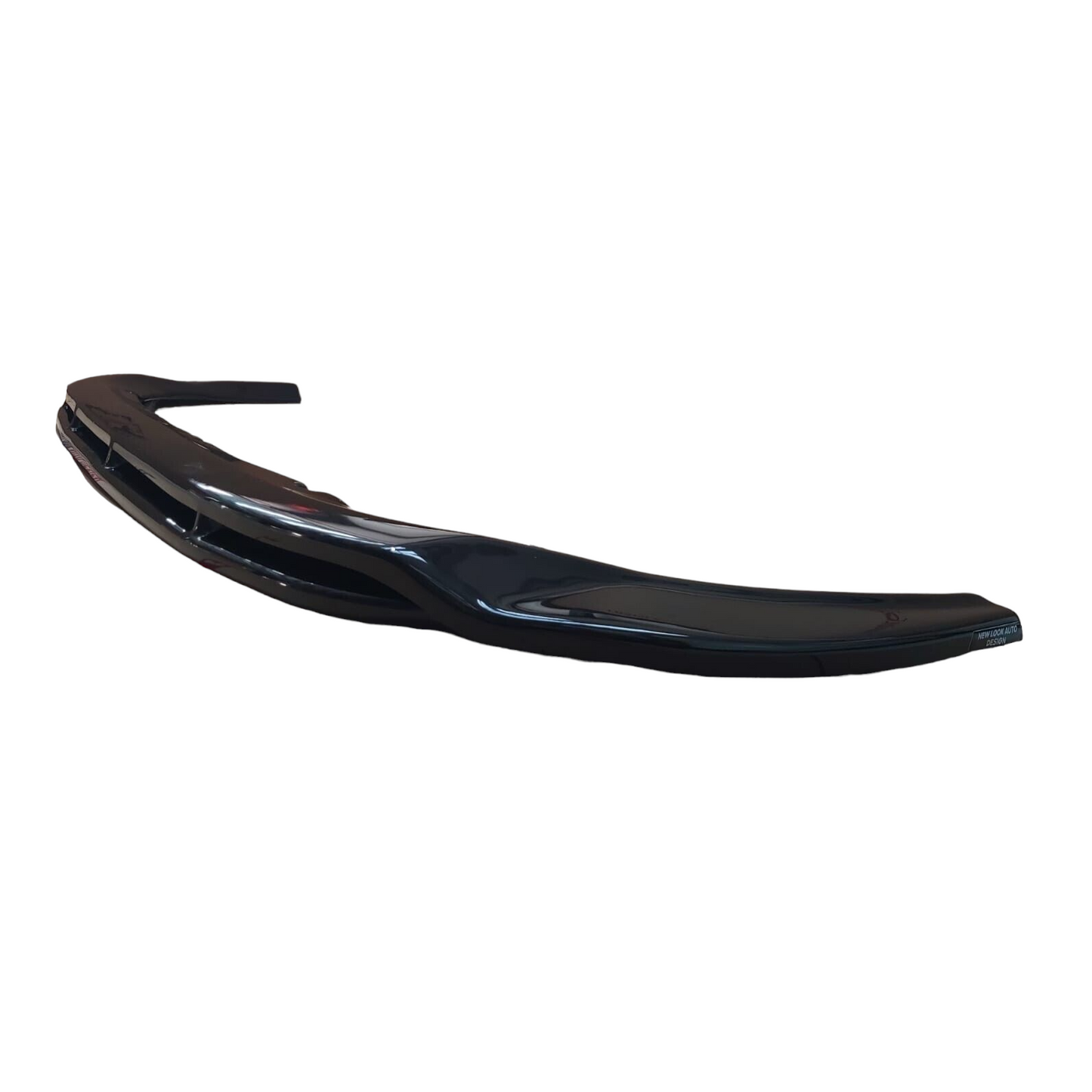 Lower Front Gloss Black ABS Splitter Bumper Lip For FORD TOURNEO CUSTOM 2018-23
