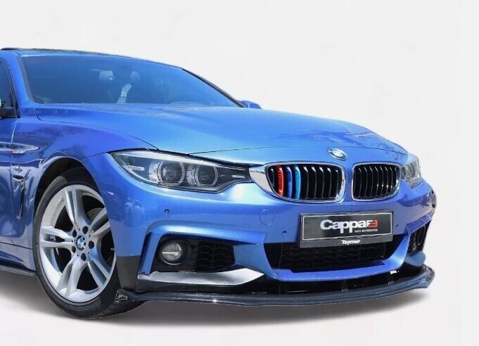 Lower Front Splitter Bumper Lip Black For BMW 4 SERIES F32,F33,F36 M SPORT STYLE
