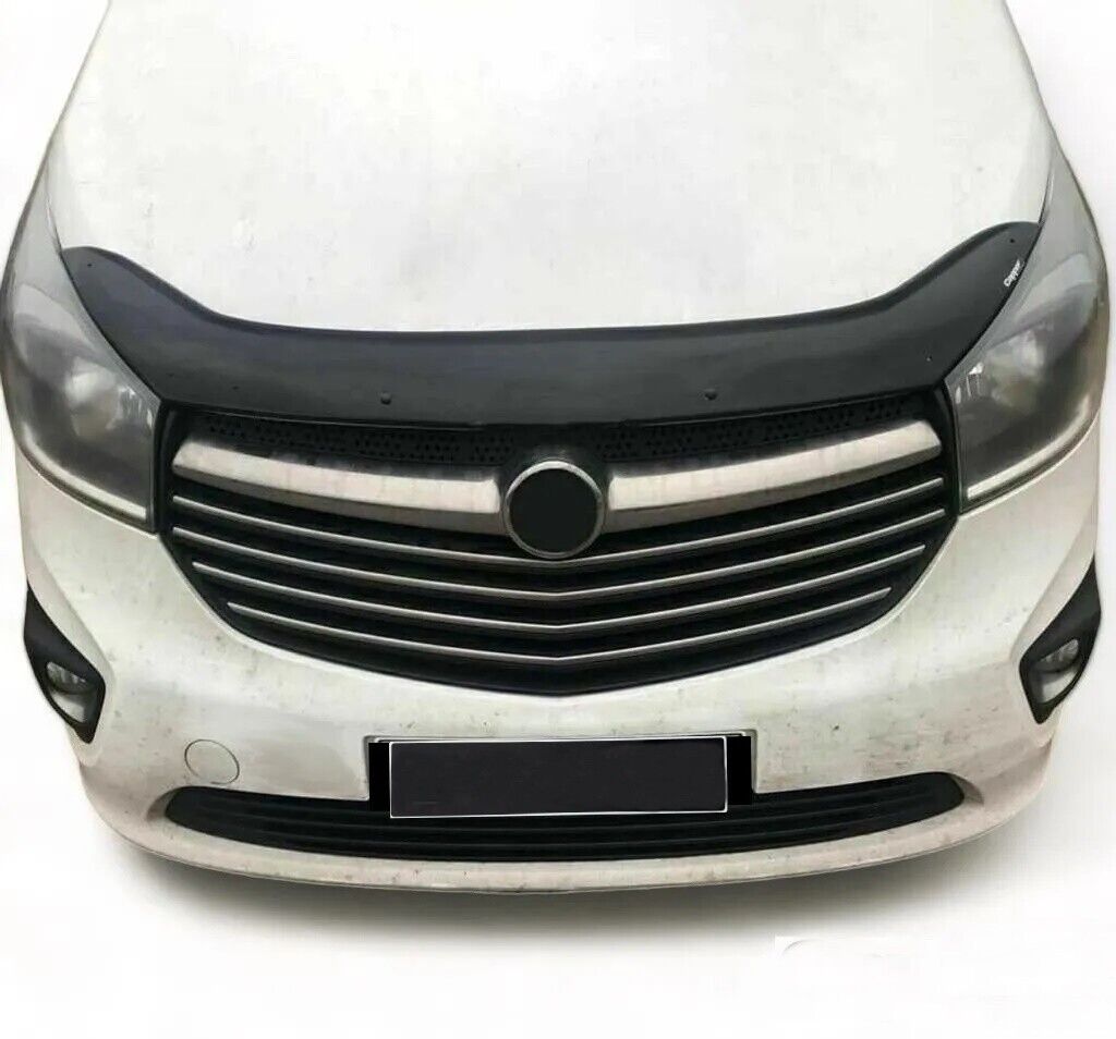 BONNET WIND STONE DEFLECTOR PROTECTOR FOR VAUXHALL OPEL VIVARO 2014-2018