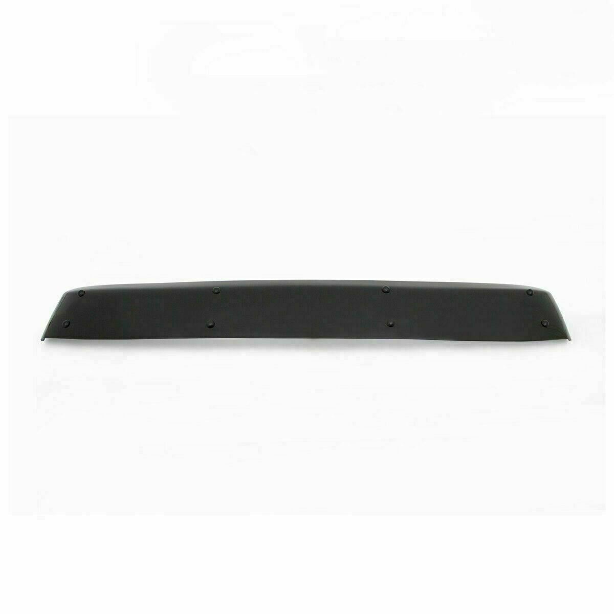 Sun Visor and Bug Guard Solid Black Acrylic For R. MASTER 2014-2018