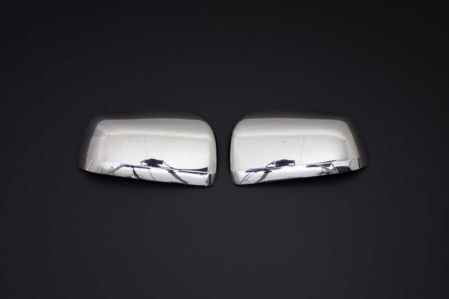 Chrome Side View Wing Mirror Cover Cap 2 Pcs FITS Mitsubishi Lancer 2007-2017