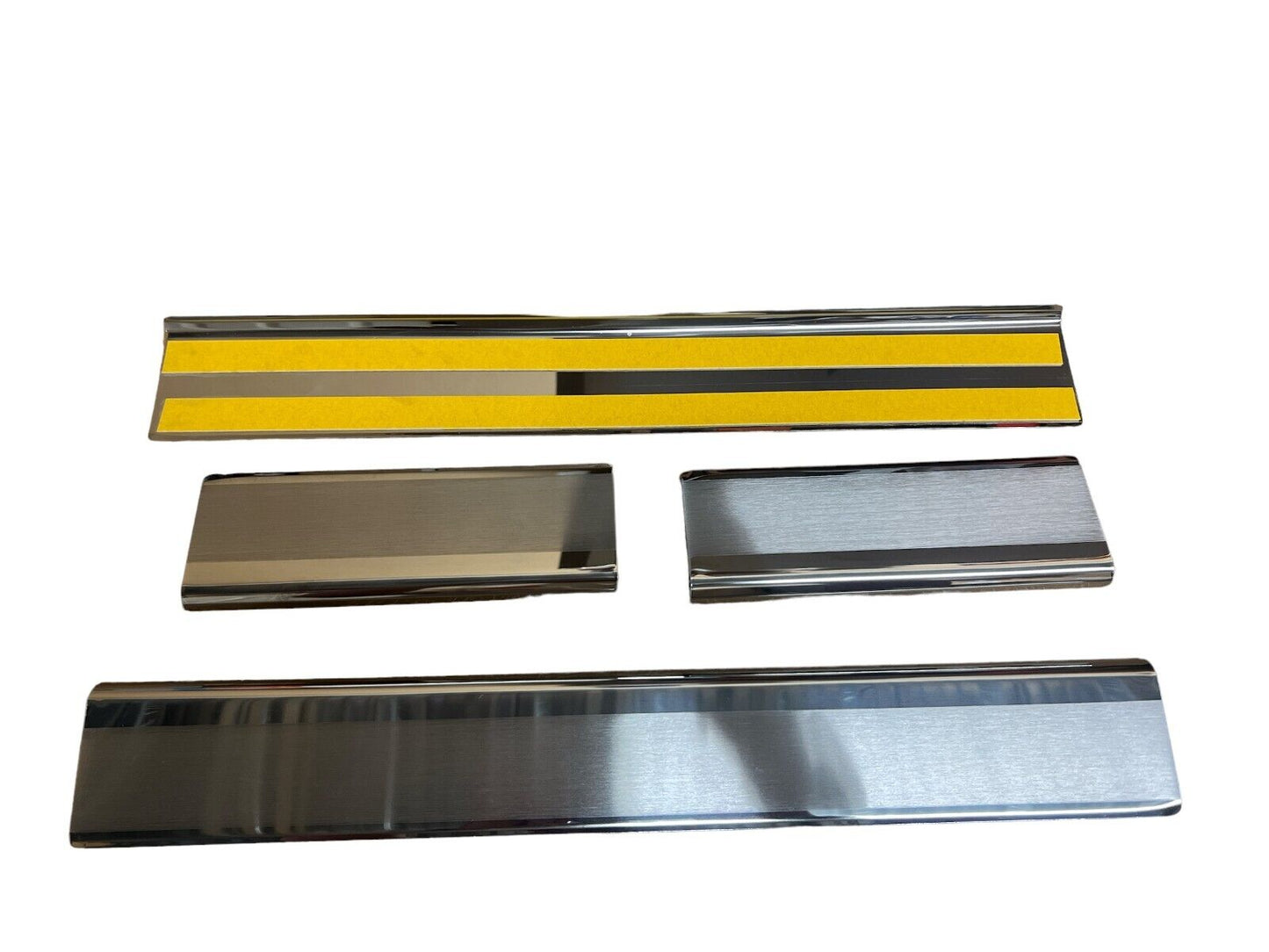 Chrome Door Sill Trim Covers Protector 4Dr For Vauxhall Opel Astra J HB 2010-14