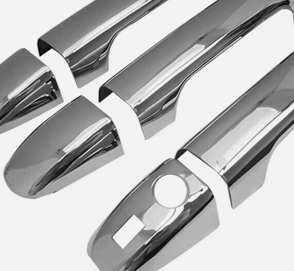 Chrome Door Handle Cover With Sensor 4Door S.Steel FITS Mercedes Vito W447 2014+