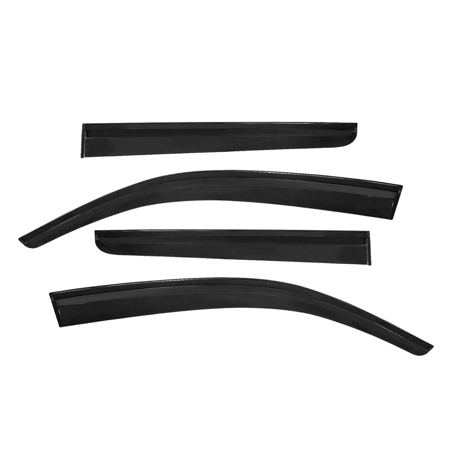 Wind Rain Deflectors LH & RH (4 pcs) For TOYOTA HILUX 2008-2018