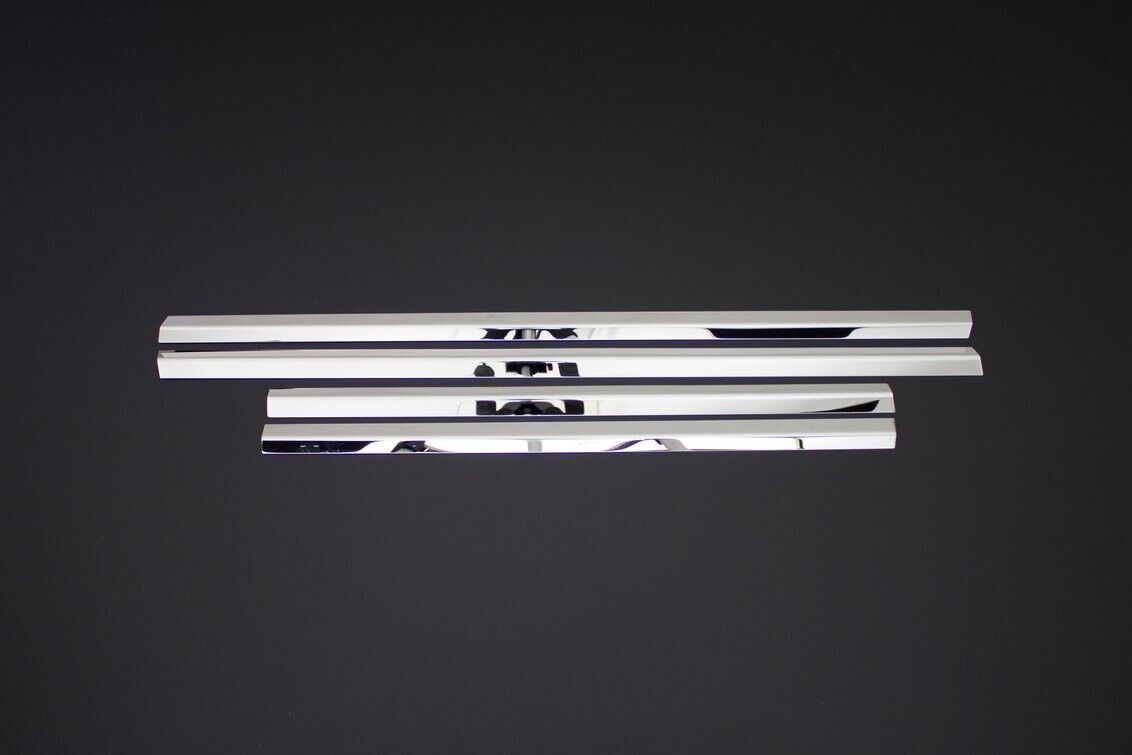 Chrome Windows Frame Trim Strips 4pcs For Mercedes ML W163 1996-2006