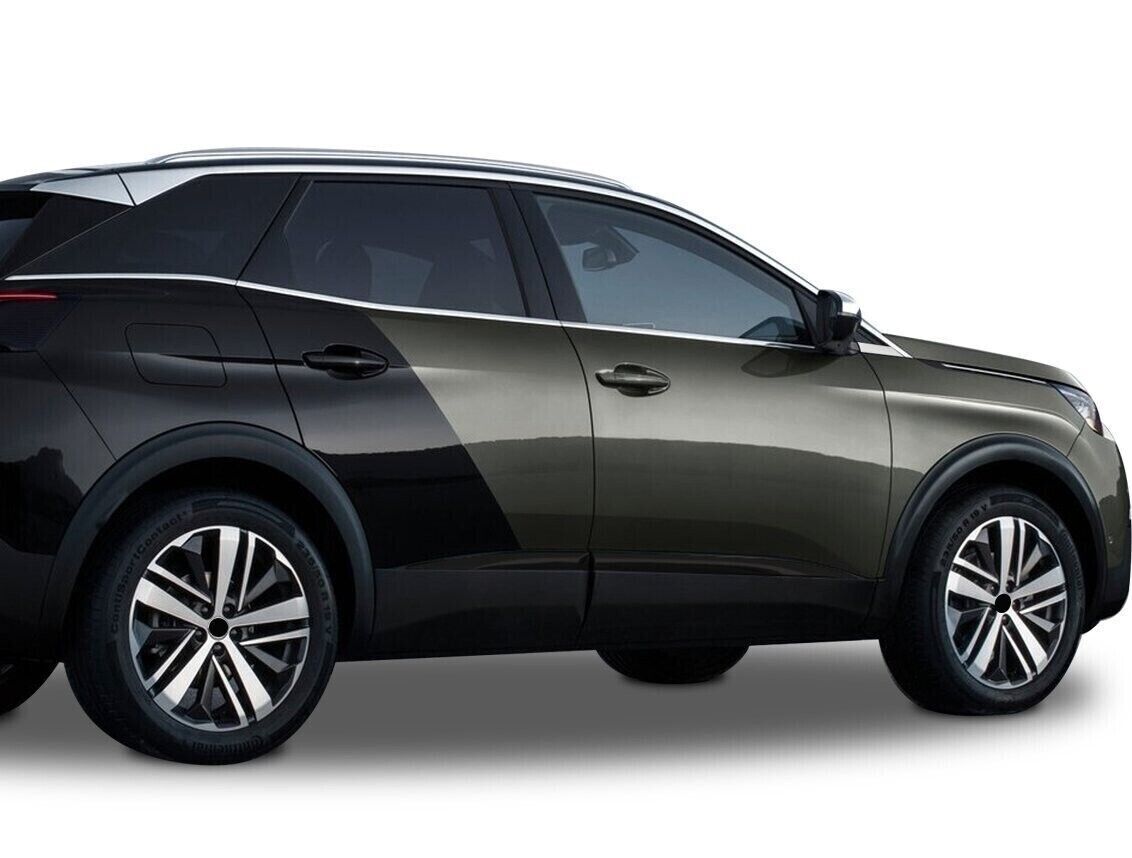 Windows Frame Trims 8 Pieces S. Steel For Peugeot 3008 SUV 2 II 2016-2023
