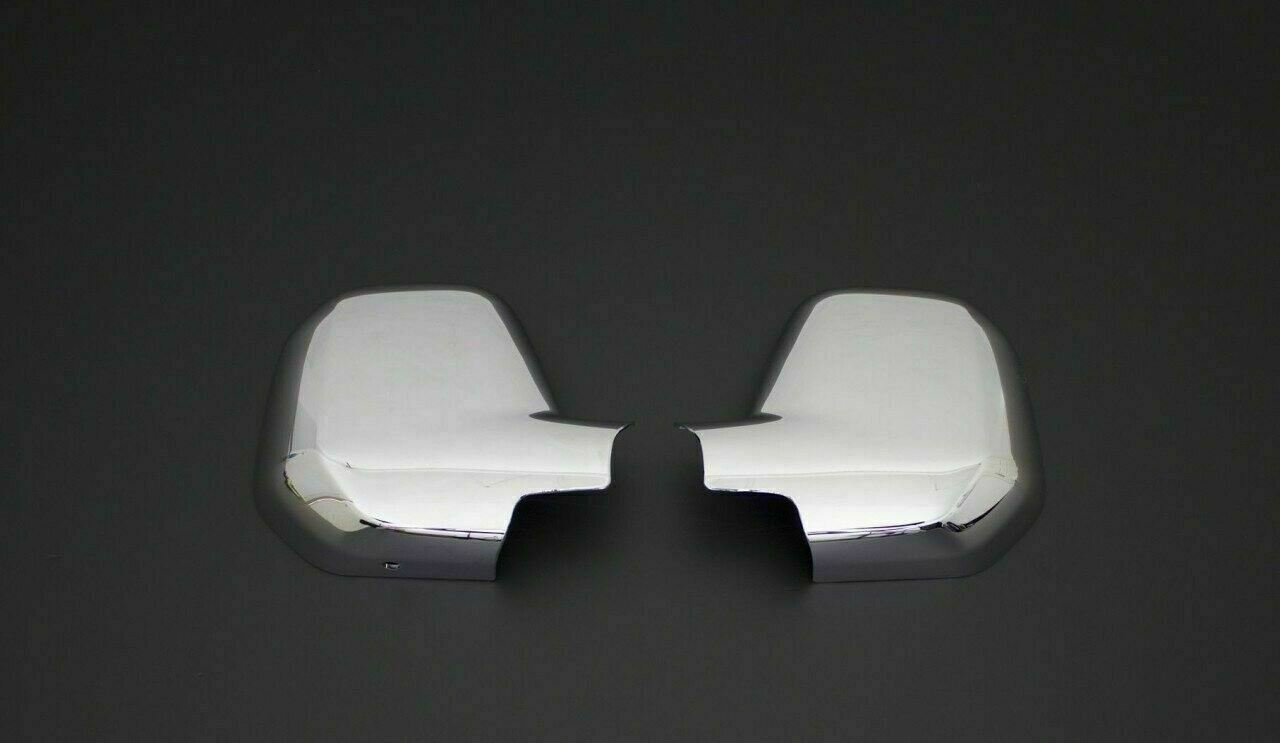 Abs Chrome Mirror Cover 2Pcs For Citroen Berlingo Peugeot Partner Tepee 2008-12
