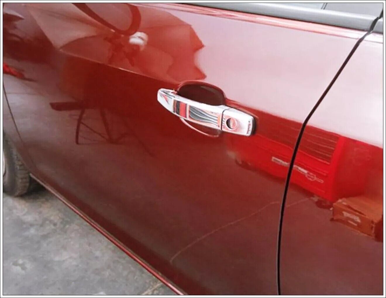 Chrome Door Handle Cover 4DR FOR VAUXHALL OPEL ANTARA-MOKKA-MOKKA-X/ASTRA H-J