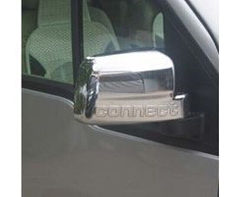 Chrome Mirror Covers 2 Pcs FITS Transit Tourneo Connect 2009-2013
