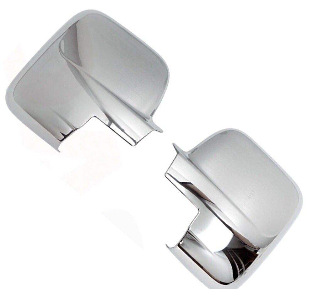 Chrome Wing Mirror Cover Caps 2Pcs Abs Plastic For VIVARO/TRAFIC/TALENTO/NV300