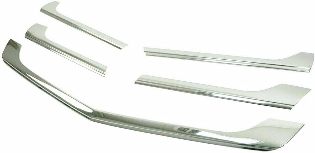 Chrome Front Grill Streamers 5 Pcs S. Steel for Mercedes Sprinter W906 2013-2017