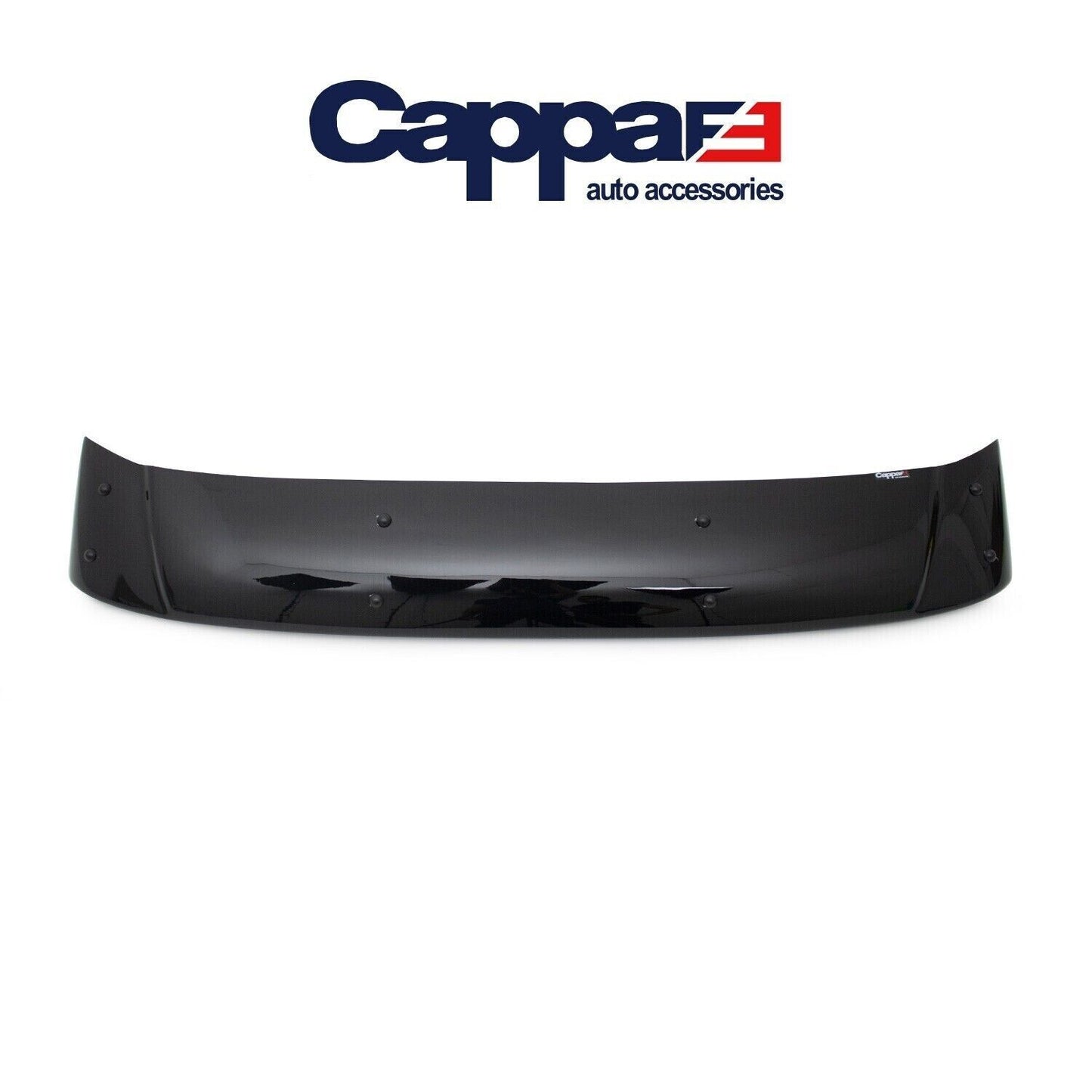 Sun Visor and Bug Guard Solid Black Acrylic For FORD TRANSIT MK7 2006-2013