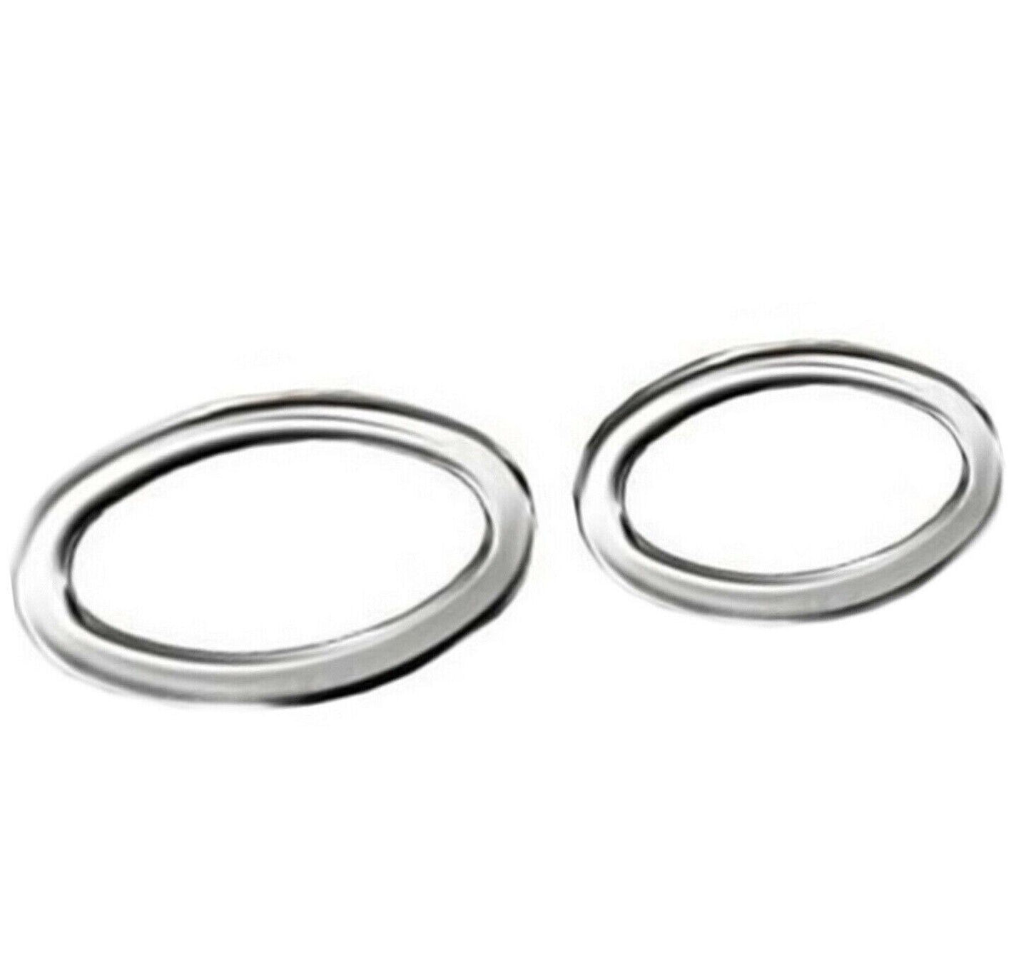 CHROME INDICATOR SURROUND PAIR S.STEEL For Vauxhall Opel Vivaro IV/Combo E