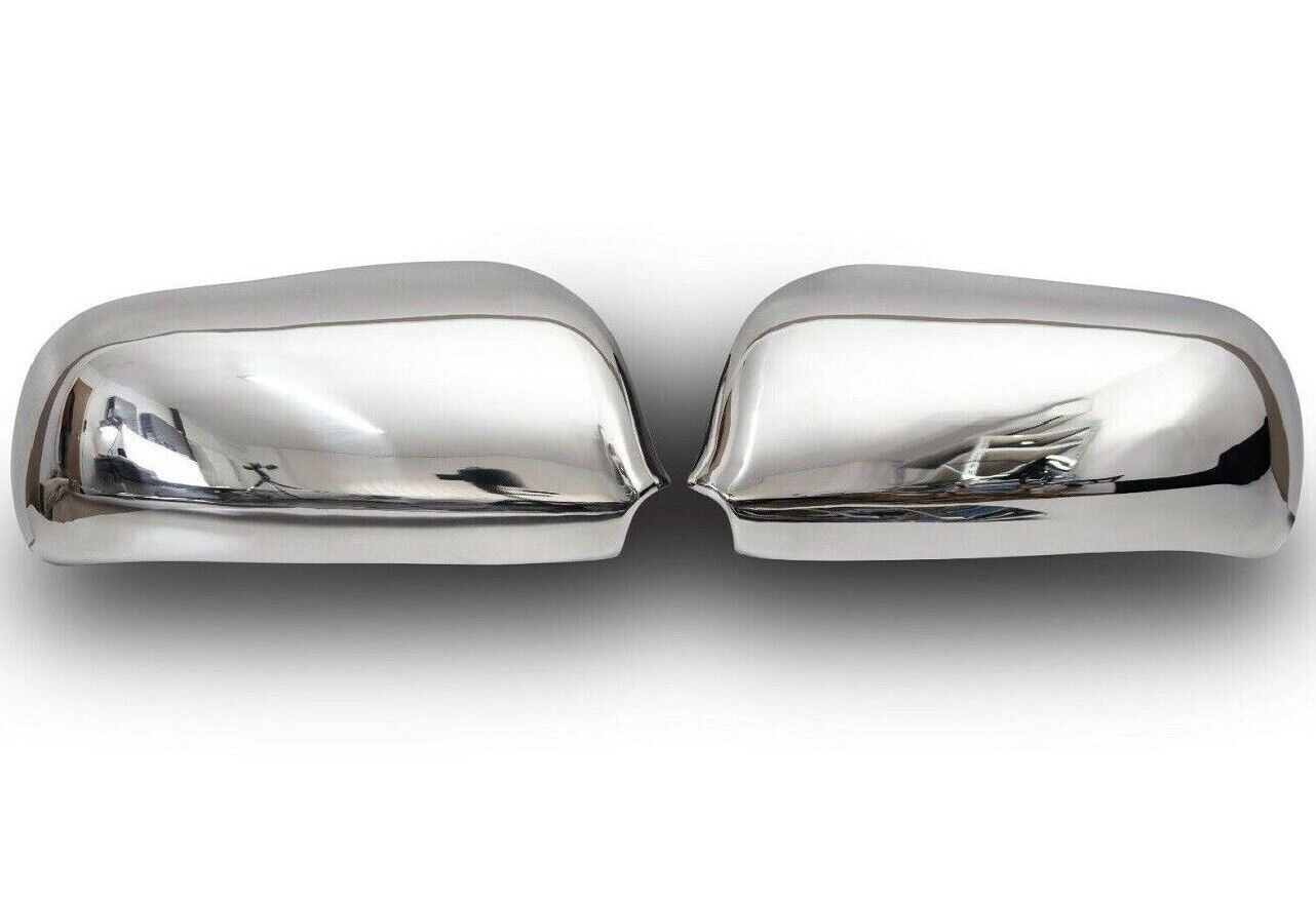 Chrome Mirror Covers 2pcsS. Steel For Seat Alhambra, Octavia A4, Sharan
