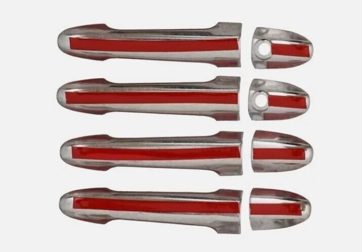 Chrome Door Handle Covers S.Steel 4dr. For M. Sprinter W906 & Crafter 2006-2017