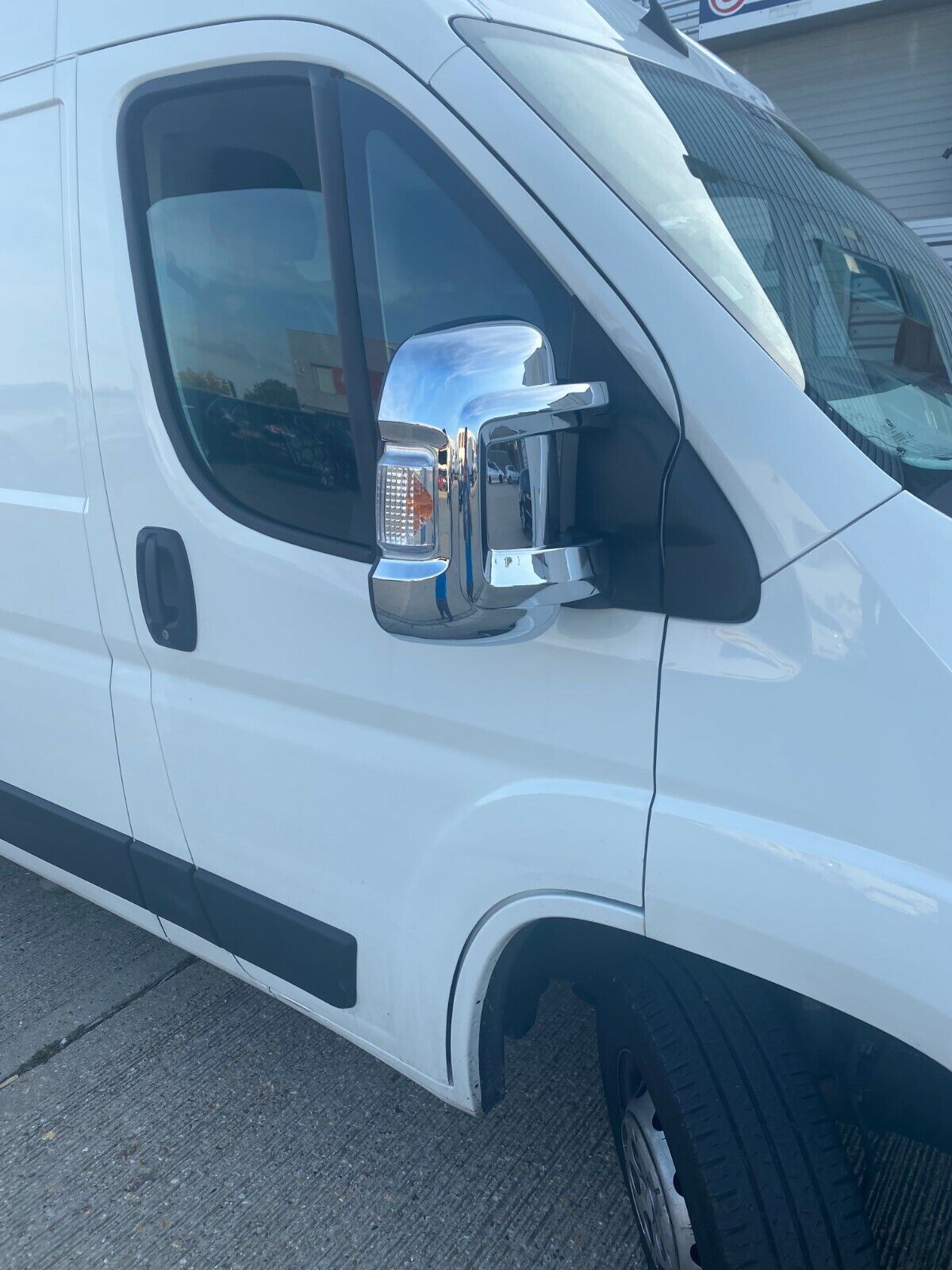 CHROME WING MIRROR COVER ABS FOR FIAT DUCATO/CITROEN RELAY/PEUGEOT BOXER 2006-24