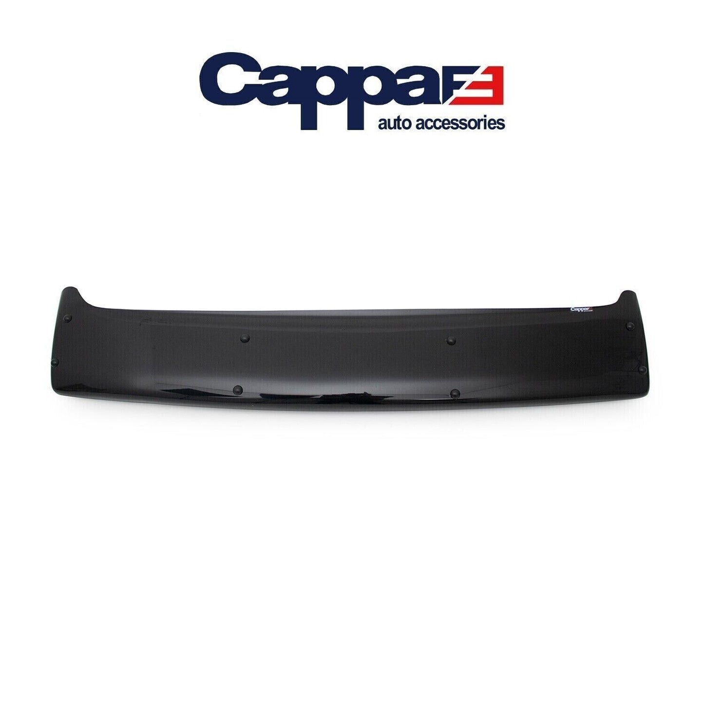 Sun Visor and Bug Guard Solid Black Acrylic For VAUXHALL OPEL VIVARO 2014-2018