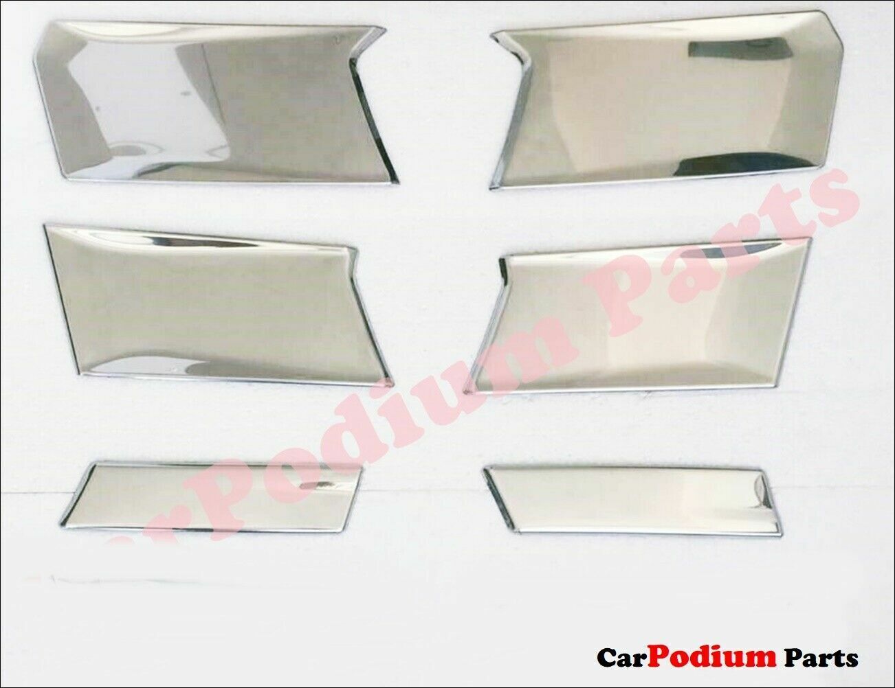 Chrome Front Grıll Side 6 Pieces Stainless Steel For SCANIA 'R' Series 2017-2023