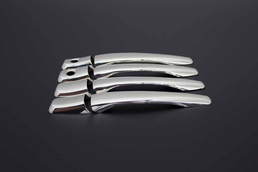 Chrome Door Handle Cover 4 Door Stainless Steel Fit Mitsubishi Lancer 2004-2008