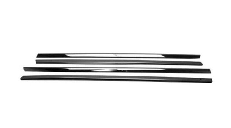 Chrome Windows Frame Trims 4 pcs S.STEEL For Vauxhall Opel Corsa B 1996-2000