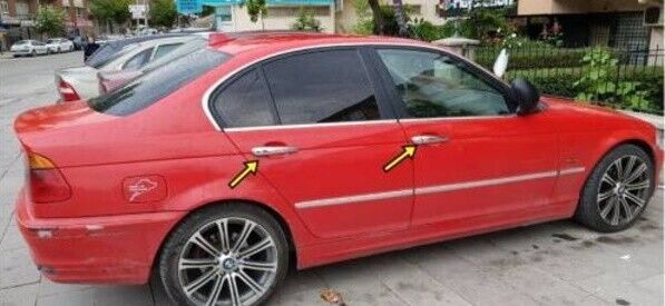 Door Handle Cover S.STEEL (RHD) FIor Bmw 3 Series E90 2005-12 (Light package)