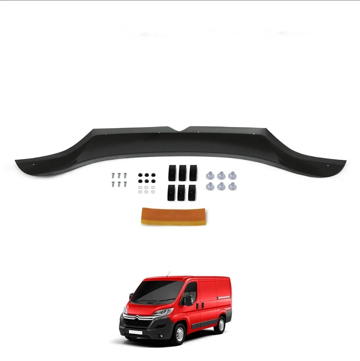 BONNET WIND STONE DEFLECTOR PROTECTOR FOR CITROEN RELAY 2014-2023