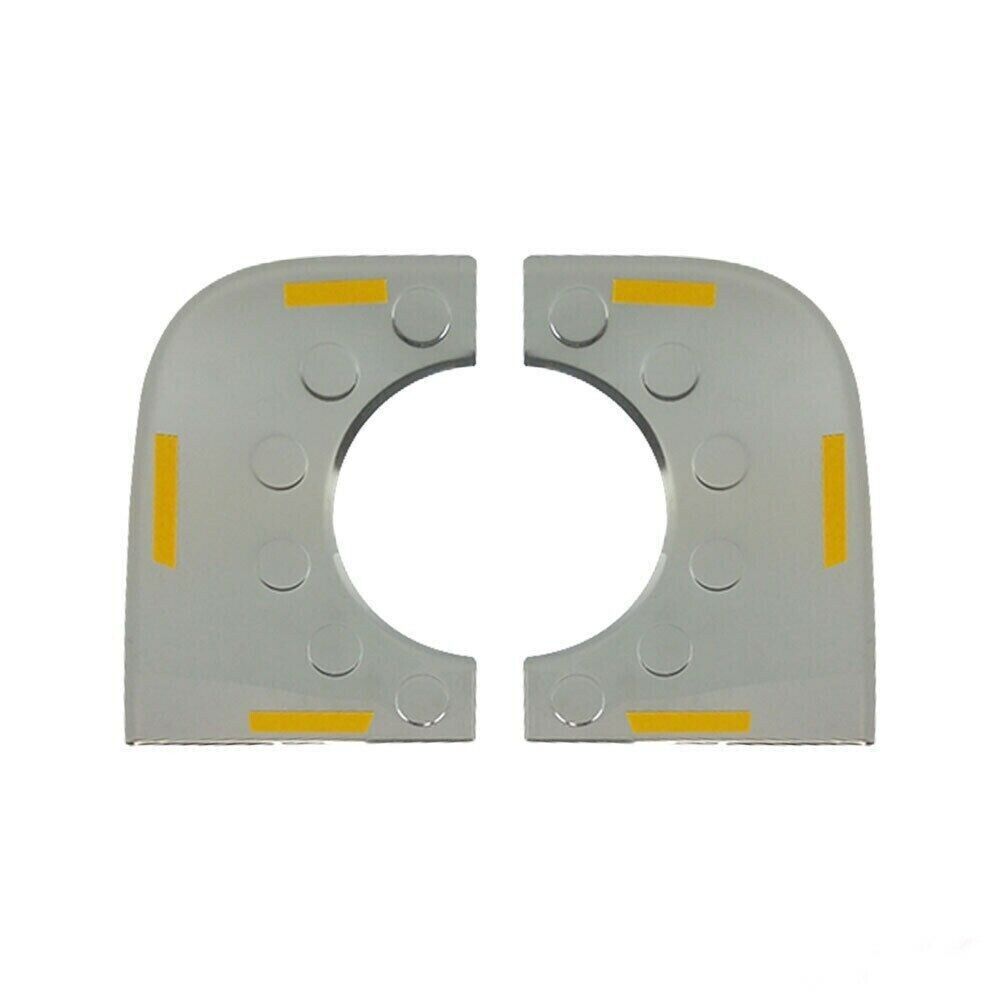 Chrome Rear Logo Frame Trim 2Pcs For Mercedes Sprinter W906 VW Crafter 2006-2017