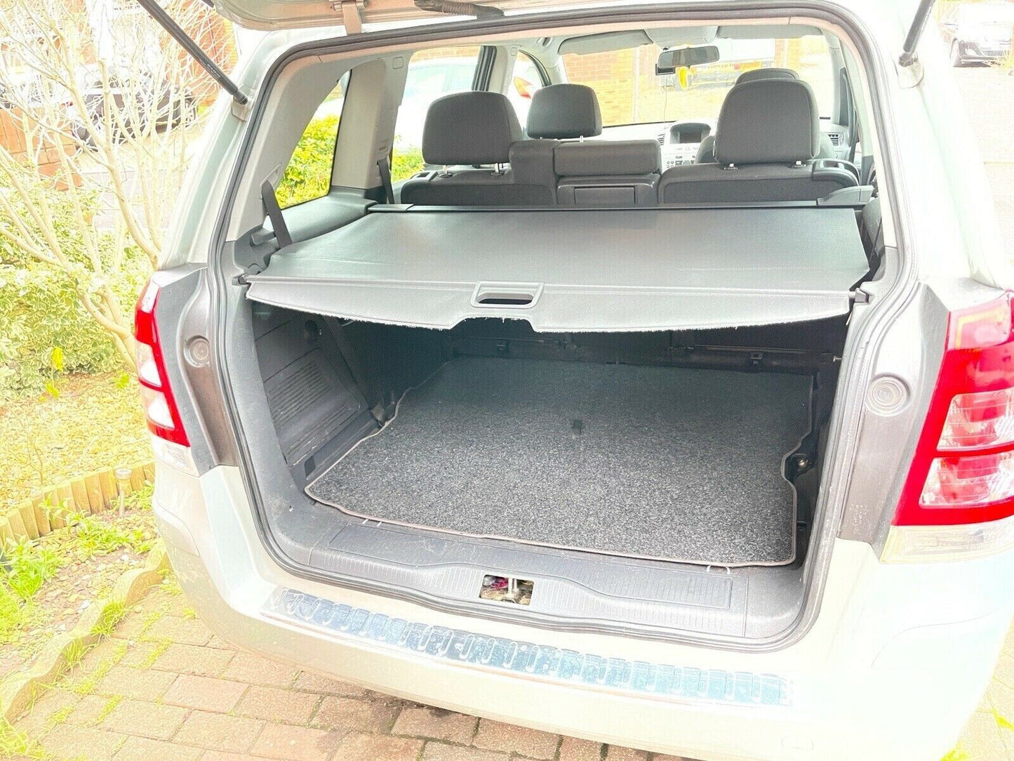 Chrome Rear Bumper Protector For Vauxhall Opel Zafira B (MKII) 2005-2014