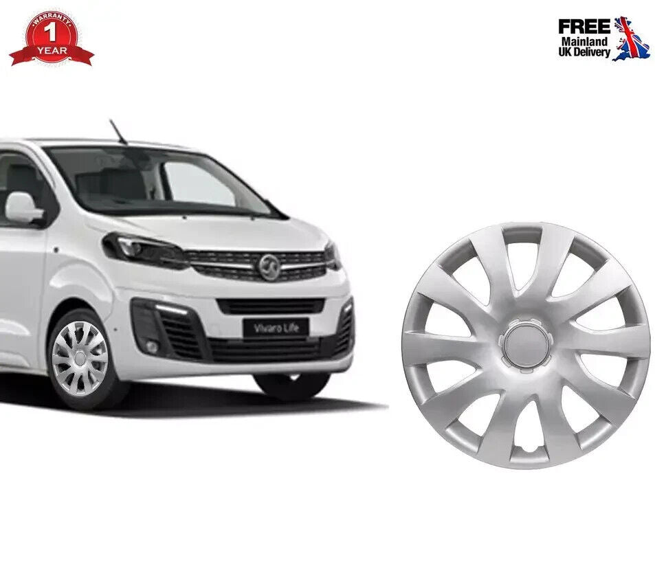 16" Wheel Trim Hub Cap Trim Covers 4x Vauxhall Vivaro B 2014 Onwards 403156650R