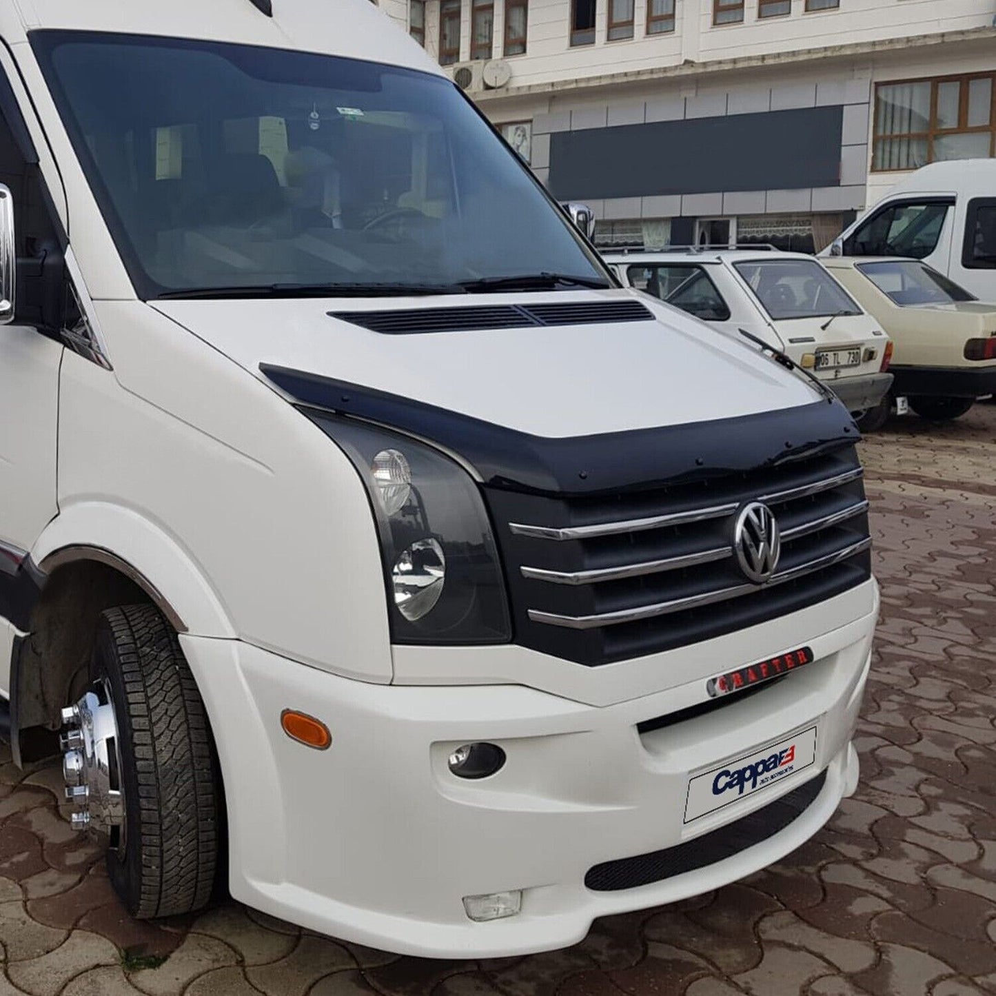 BONNET WIND STONE DEFLECTOR PROTECTOR FOR VW CRAFTER 2006-2016