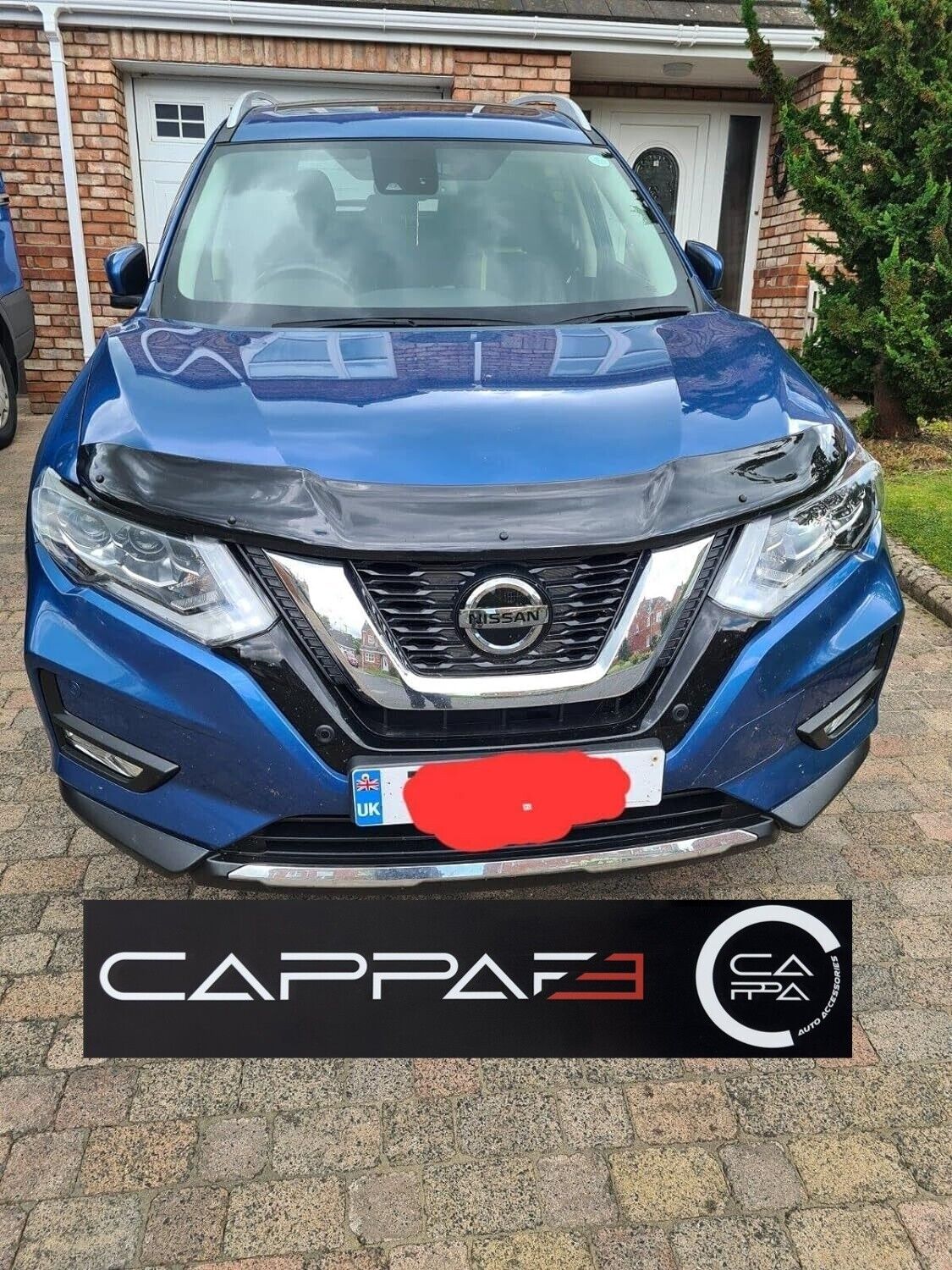 BONNET WIND STONE DEFLECTOR PROTECTOR FOR NISSAN X-TRAIL T32 13-2021