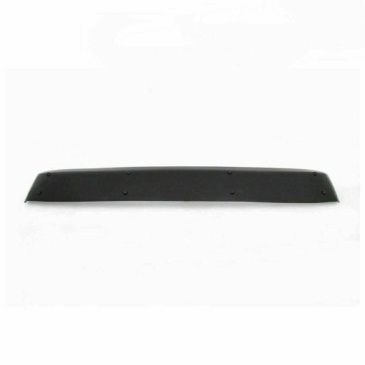 ABS SUN VISOR SOILD BLACK ACRYLIC Compatible For R. MASTER 2010-2017