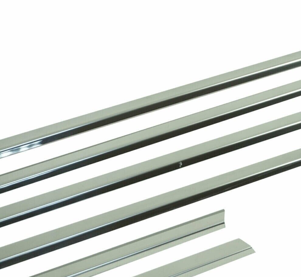 Chrome Windows Frame Trim Strips 6pcs For Range Rover SPORT 2005-2013