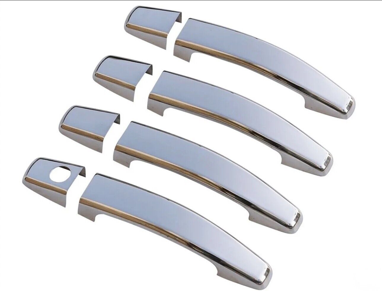 Chrome Door Handle Cover 4DR FOR VAUXHALL OPEL ANTARA-MOKKA-MOKKA-X/ASTRA H-J