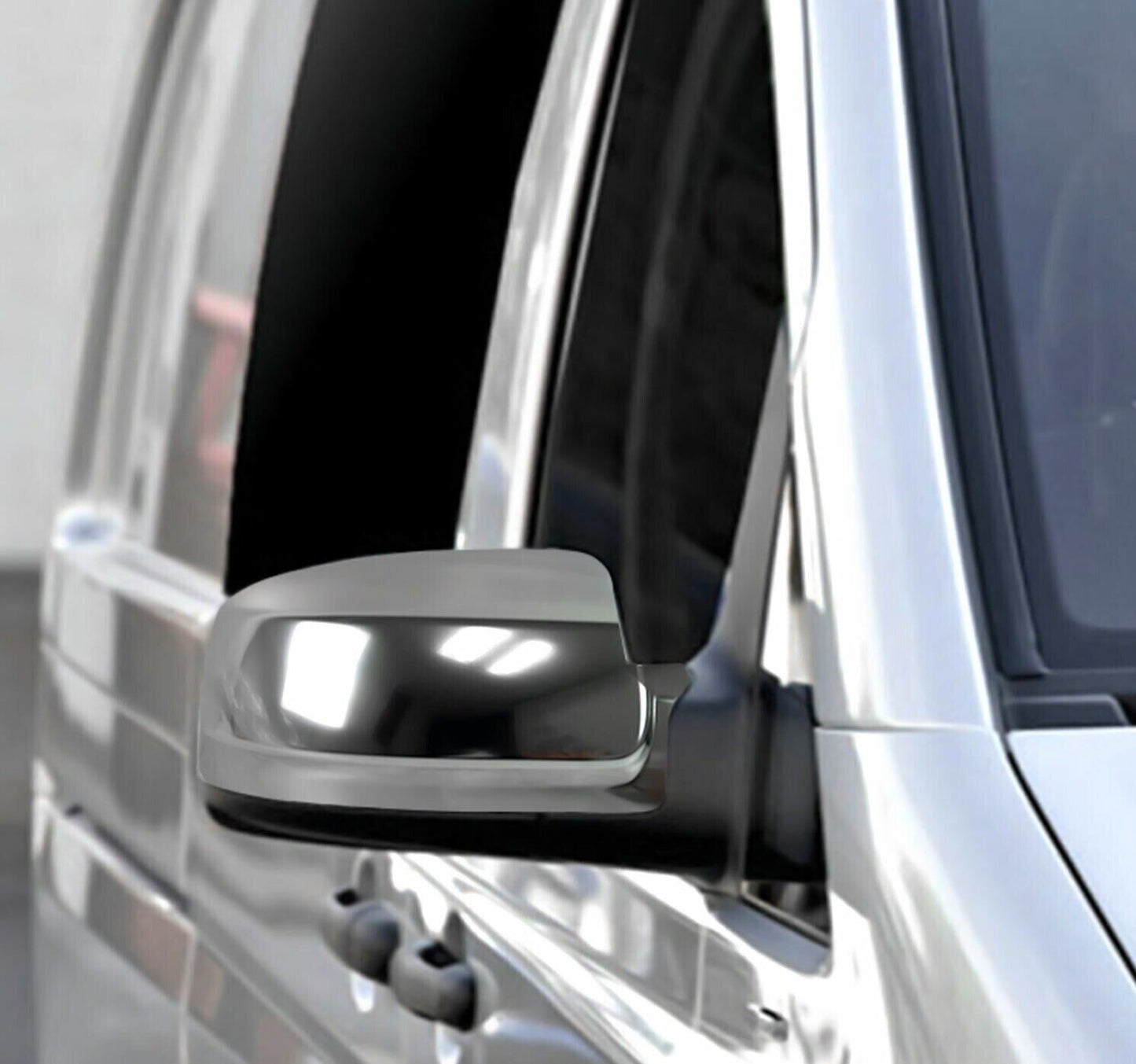 Abs Chrome Mirror Cover 2 Pcs(Without Signal) FOR Mercedes Vito W639 2010-2014