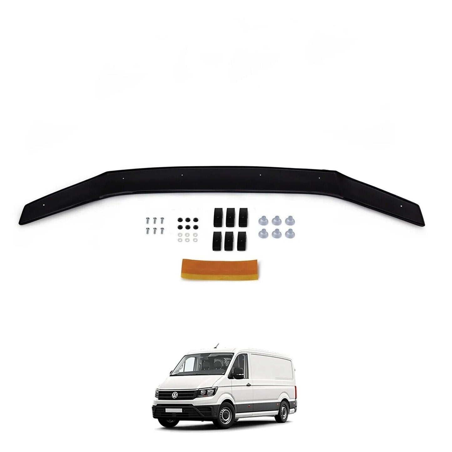 BONNET WIND STONE DEFLECTOR PROTECTOR FOR VW CRAFTER/MAN TGE 2017-2024