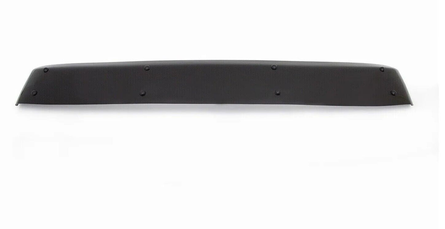 ABS SUN VISOR SOILD BLACK ACRYLIC Compatible For MAN TGE 2016-2023