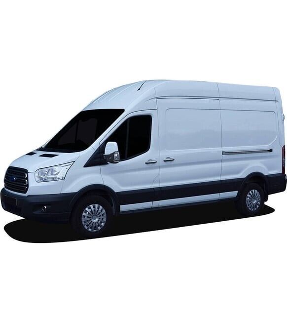 Door Handle Cover S. Steel 4-Door for Ford Transit MK8 & Tourneo Custom