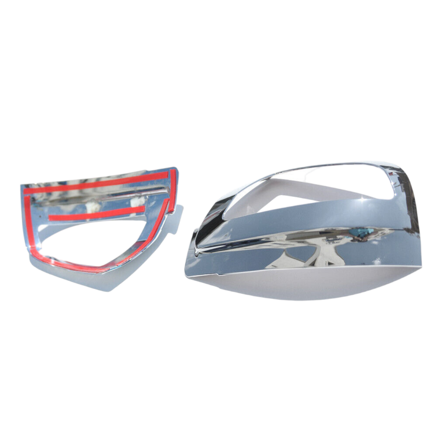 Abs Chrome Mirror Cover 2 Pcs. (With Signal) FOR Mercedes Vito W639 2010-2014
