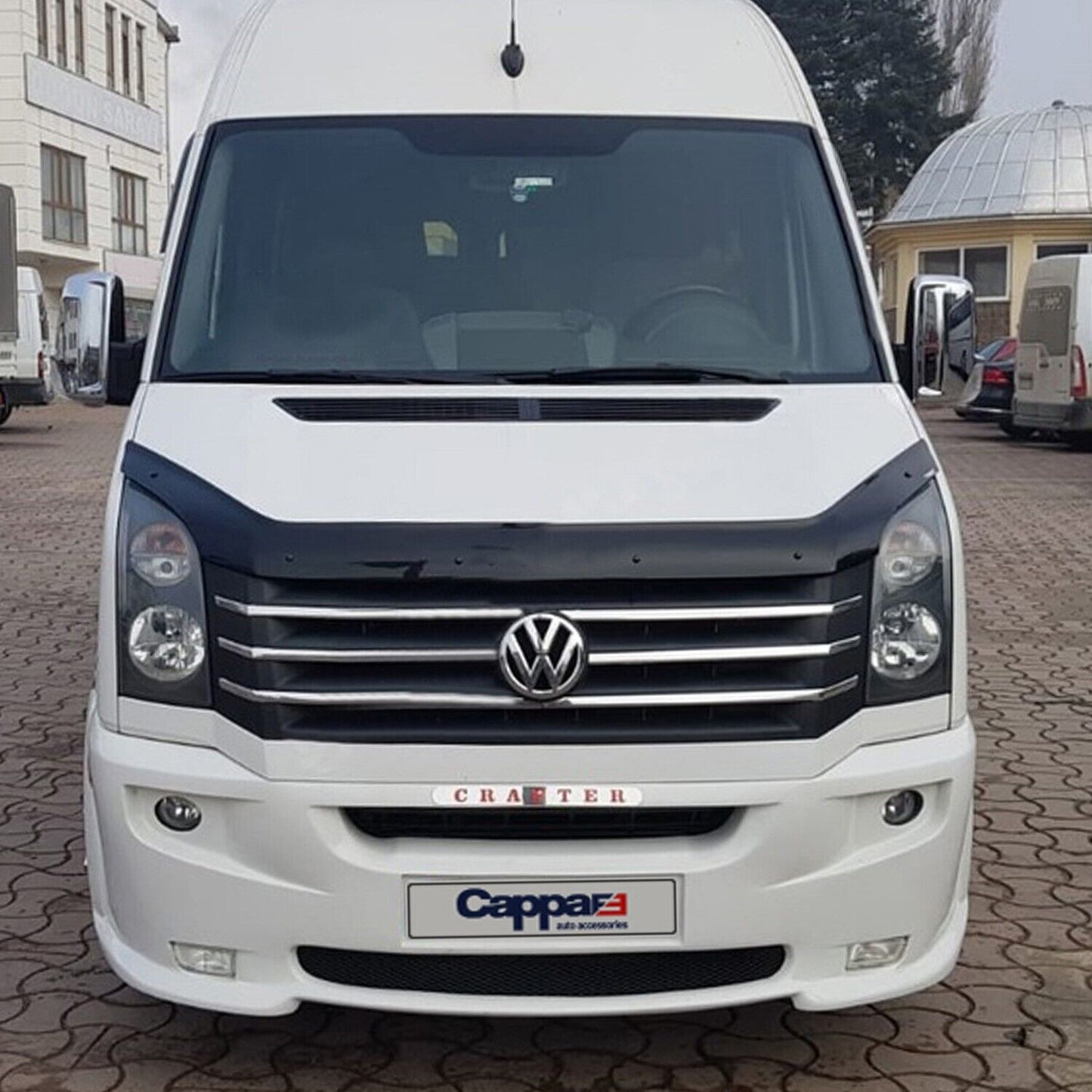 BONNET WIND STONE DEFLECTOR PROTECTOR FOR VW CRAFTER 2006-2016
