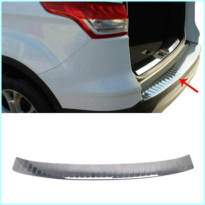 Chrome Rear Bumper Protector Stainless Steel For Ford Kuga MK2 II 2 2013-2019
