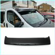 Sun Visor and Bug Guard Solid Black Acrylic For TRAFIC/VIVARO 2001-2013