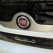 Chrome Rear Logo Frame Trim Stainless STEEL For Fiat Doblo 2015-2021